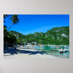 Poster Baía De El Nido Beach