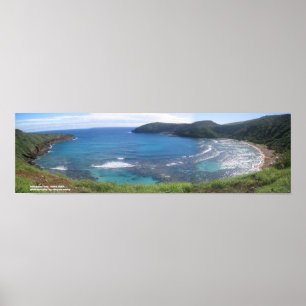 Pôster Baía de Hanauma, Oahu