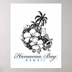 Pôster Baía de Havaí Hanauma