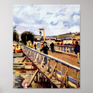 Poster Baía de Langland por Alfred Sisley