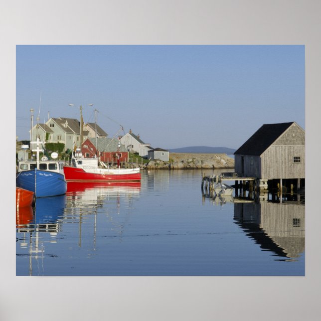 Pôster Baía de Peggy, Nova Scotia, Canadá (Frente)