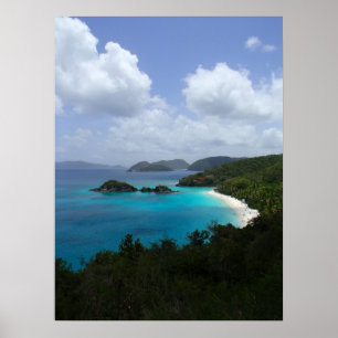 Pôster Baía do tronco, St John, USVI