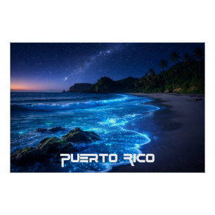 PÔSTER BAÍA DOS MOSQUITOS - PORTO RICO