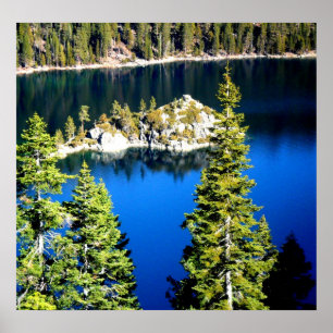 PÔSTER BAÍA ESMERALDA EM LAKE TAHOE