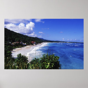 Pôster Baía Longa, Port Antonio, Jamaica