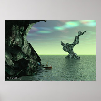 Pôster Baía Mineral em Emerald Cove