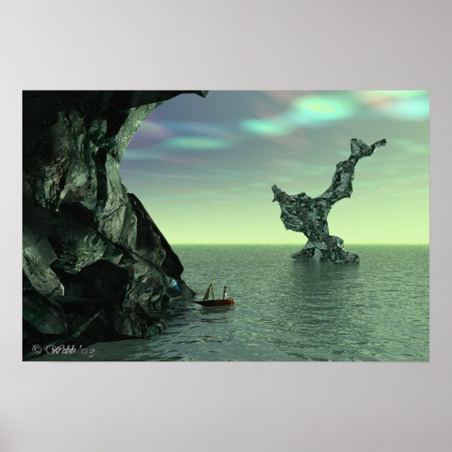 Pôster Baía Mineral em Emerald Cove (Frente)