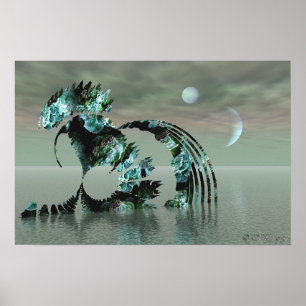 Poster Baía mineral: Qaqiz Petrified o produto