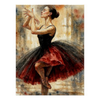 Bailarina de Ballet em Tutu,