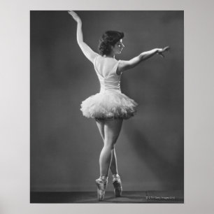 Pôster Bailarina no tutu