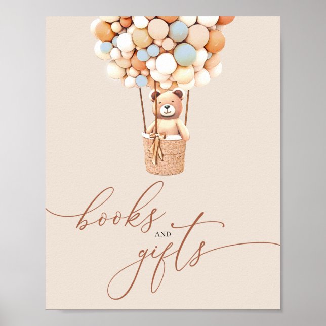 Poster Bailes do Urso Castanho Livros para Bebês e Oferta (Frente)