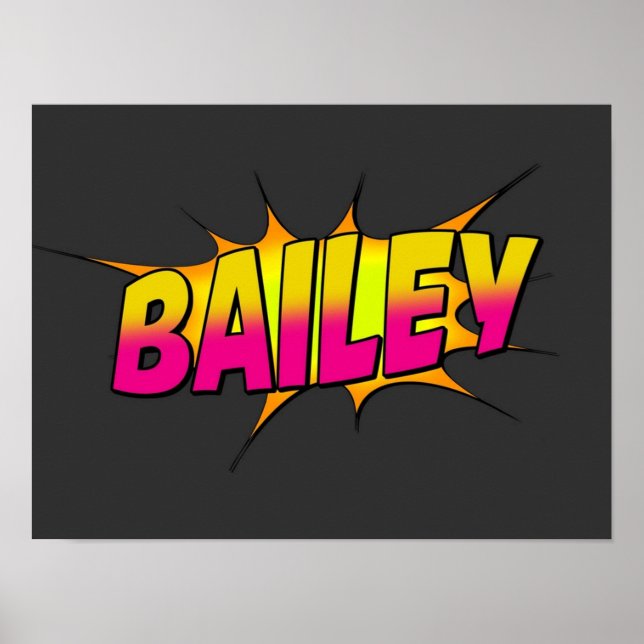 Poster Bailey (Frente)