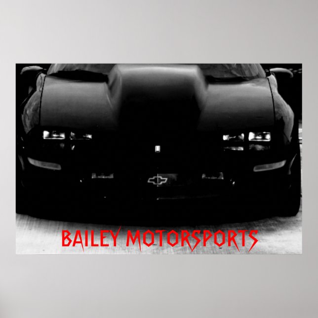 POSTER BAILEY MOTORSPORTS 95Z28 (Frente)