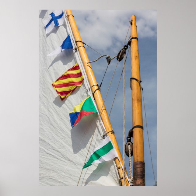 Poster Bainbridge Island Wooden Boat Festival 3 (Frente)