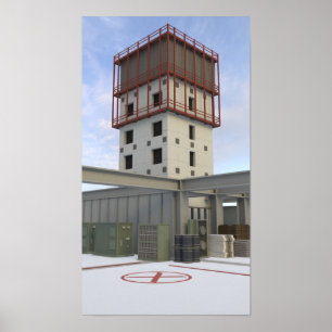 Poster Baixa vertigem poli do mapa de CSGO