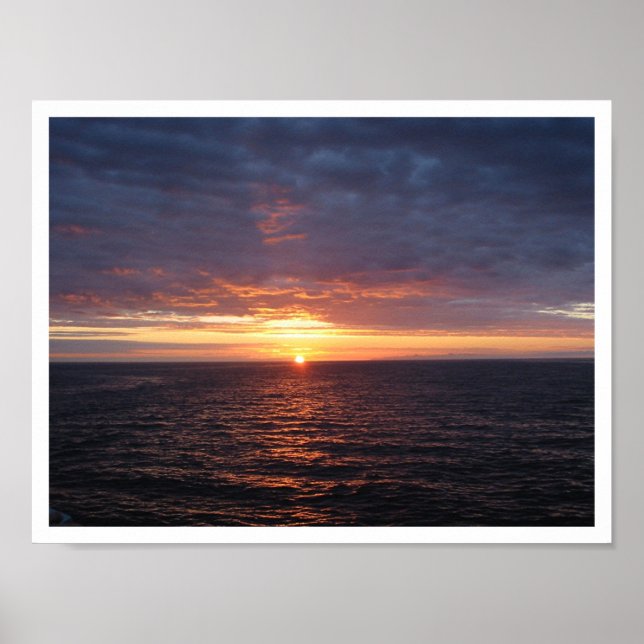 Pôster Baja Sunrise (Frente)