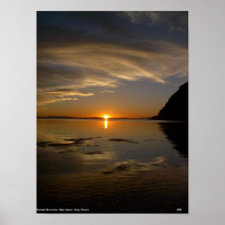 Poster Baja Sunset