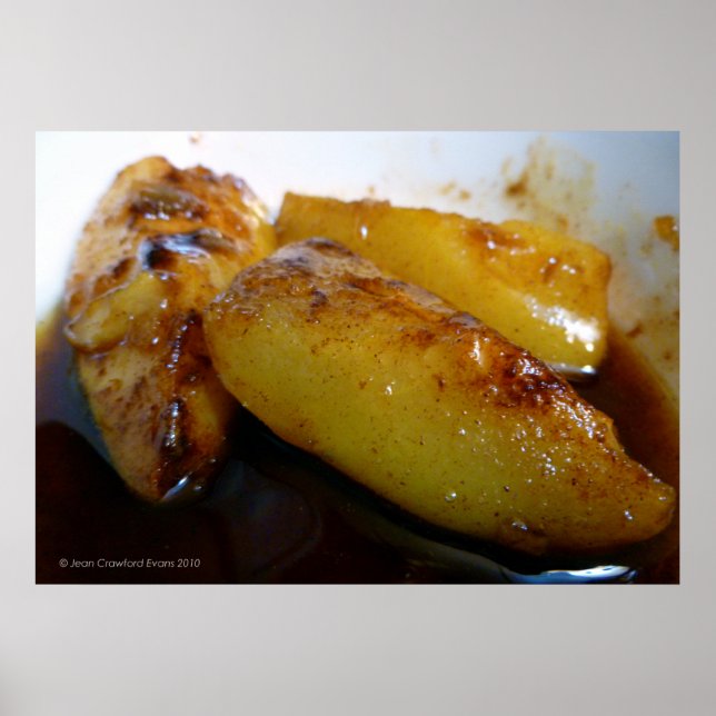 Poster Baked pears (Frente)