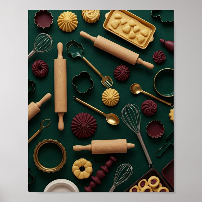 Poster Baking (Frente)