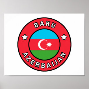 Poster Baku Azerbaijão