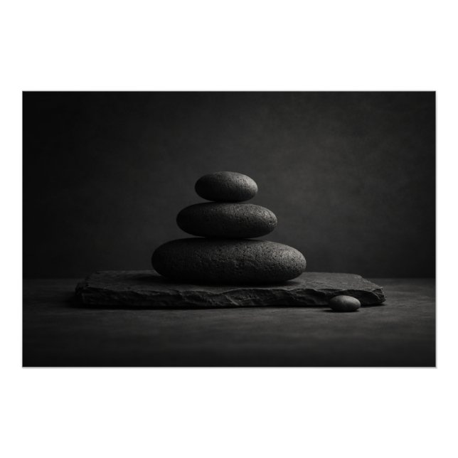 Pôster Balanced Silence (Frente)