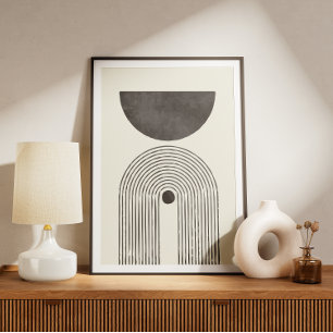 Poster Balanço de arco de cor d'água do meio século II
