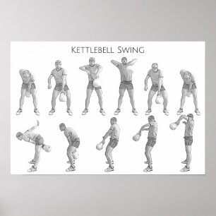 Poster Balanço de Kettlebell