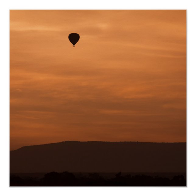 Pôster Balão de ar quente (Frente)