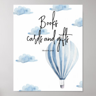 Poster Balão de ar quente - Livros cartões e presentes