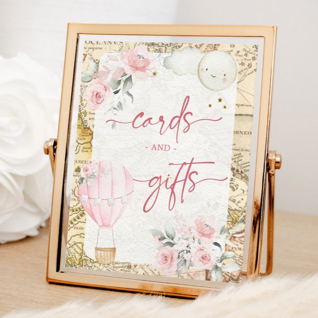 Poster Balão de Ar Rosa Não é ela Gifts de Cartões Maravi (Criador carregado)