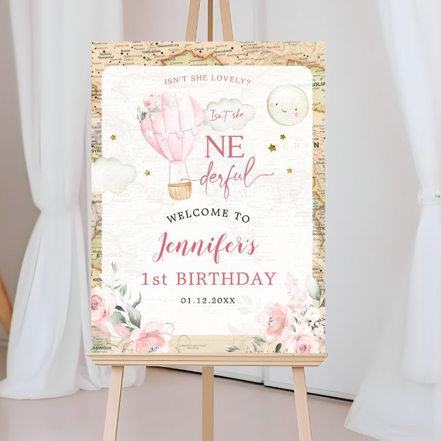 Poster Balão de Ar Rosa Não é um Sinal de Boas-vindas mar (Criador carregado)