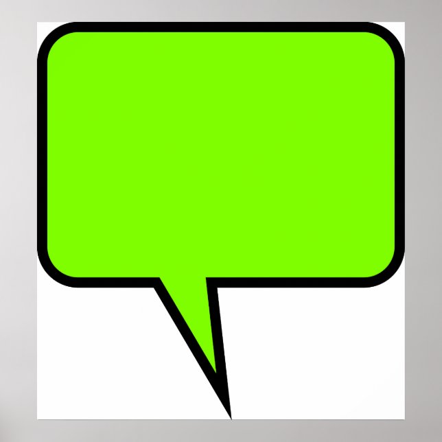 Poster Balão do Word (Frente)