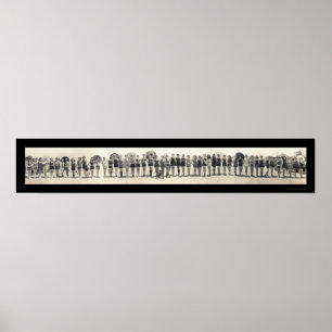 Pôster Balboa Beach CA Parade Foto 1925