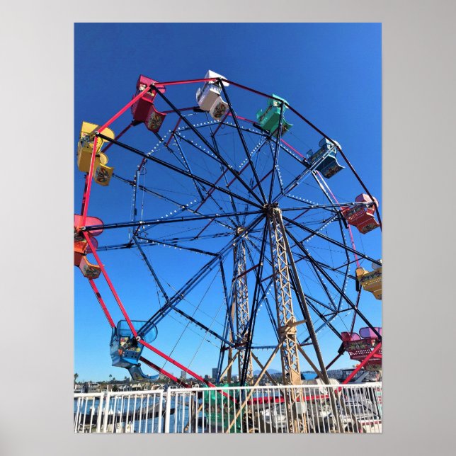 Poster Balboa Fund Zone, Newport Beach, Califórnia (Frente)