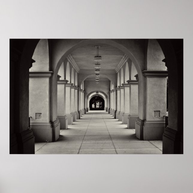 Poster Balboa Park Archways (Frente)