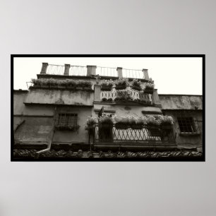 Poster Balcões de Ponte Vecchio