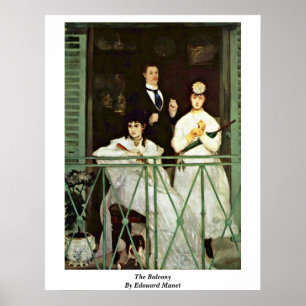 Pôster Balcony De Edouard Manet