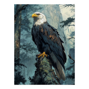 Pôster Bald Eagle on Watch