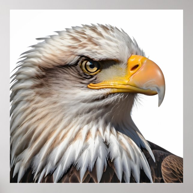 Poster Bald Eagle Profile (Frente)