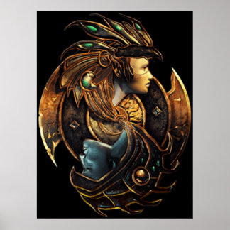Poster Baldurs Gate Throne Da Mitologia Bhaal