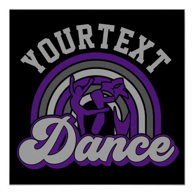 Pôster Balé Dancer ADD TEXT Classic Dance Executor (Frente)