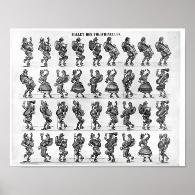 Pôster Balé das Polichinelas (Frente)