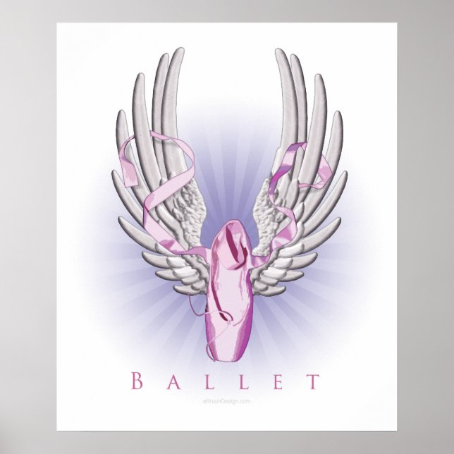 Pôster Balé de asa (dança) (Frente)