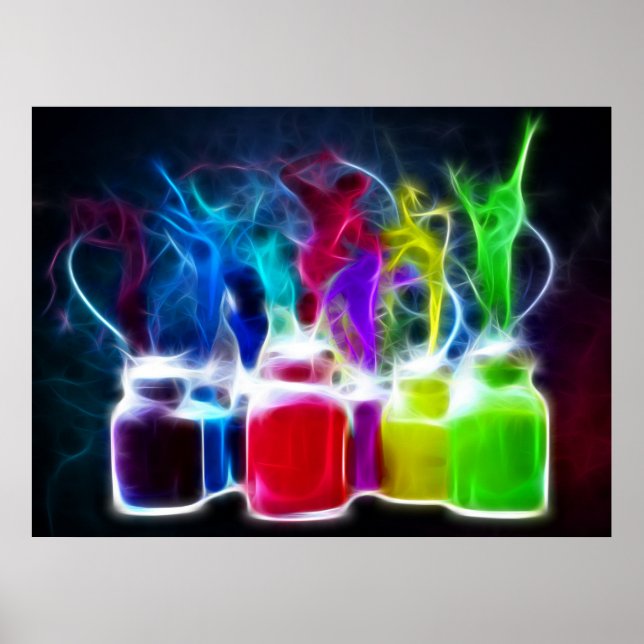 Poster Balé de Cores (Frente)