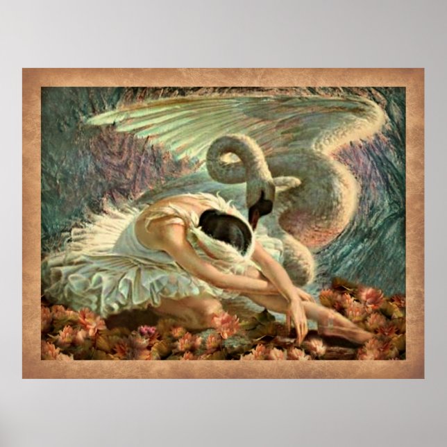 Poster Balé do lago de Swan (Frente)