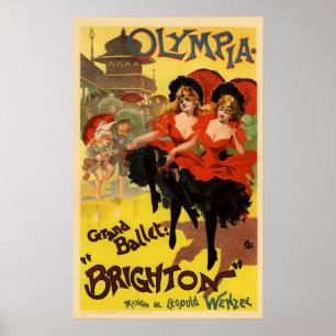 Pôster Balé grande Brigghton da Olympia