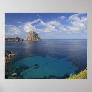 Poster Balearic Island, Ibiza, espanha
