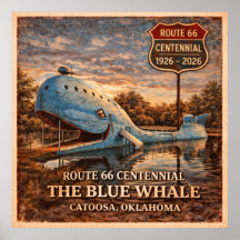 Baleia Azul Catoosa Centenário de Oklahoma