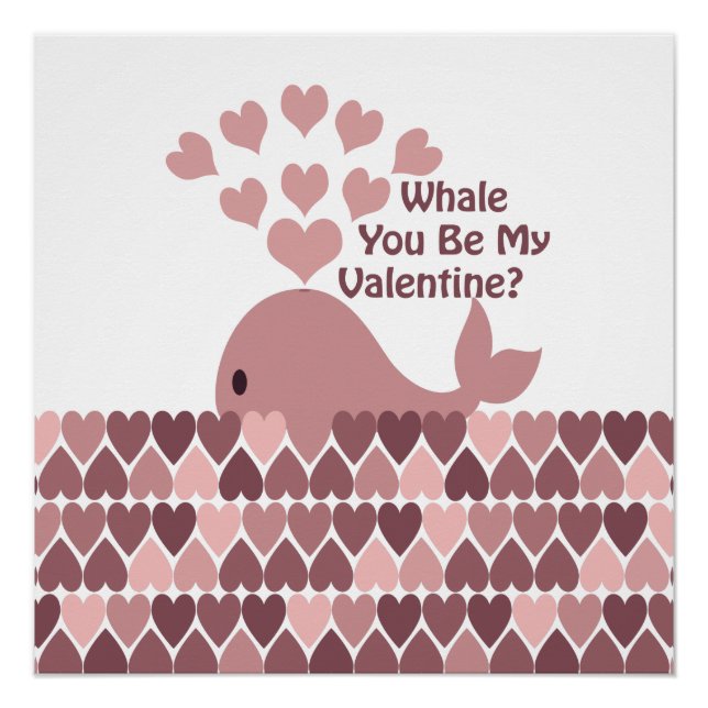 Pôster Baleia Você É Meu Namorados (Frente)