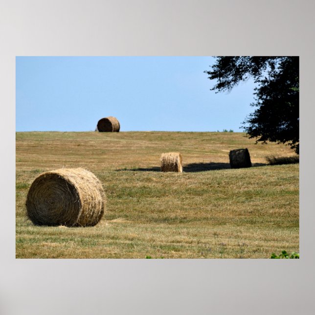 Poster Bales de Hay (Frente)